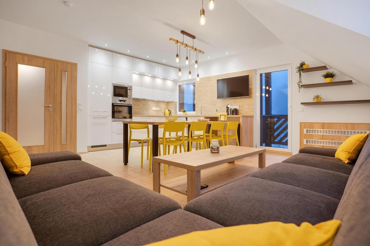Krusnohorske Strane Apartment Loucna pod Klinovcem Ngoại thất bức ảnh